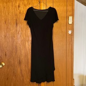 Black casual dress